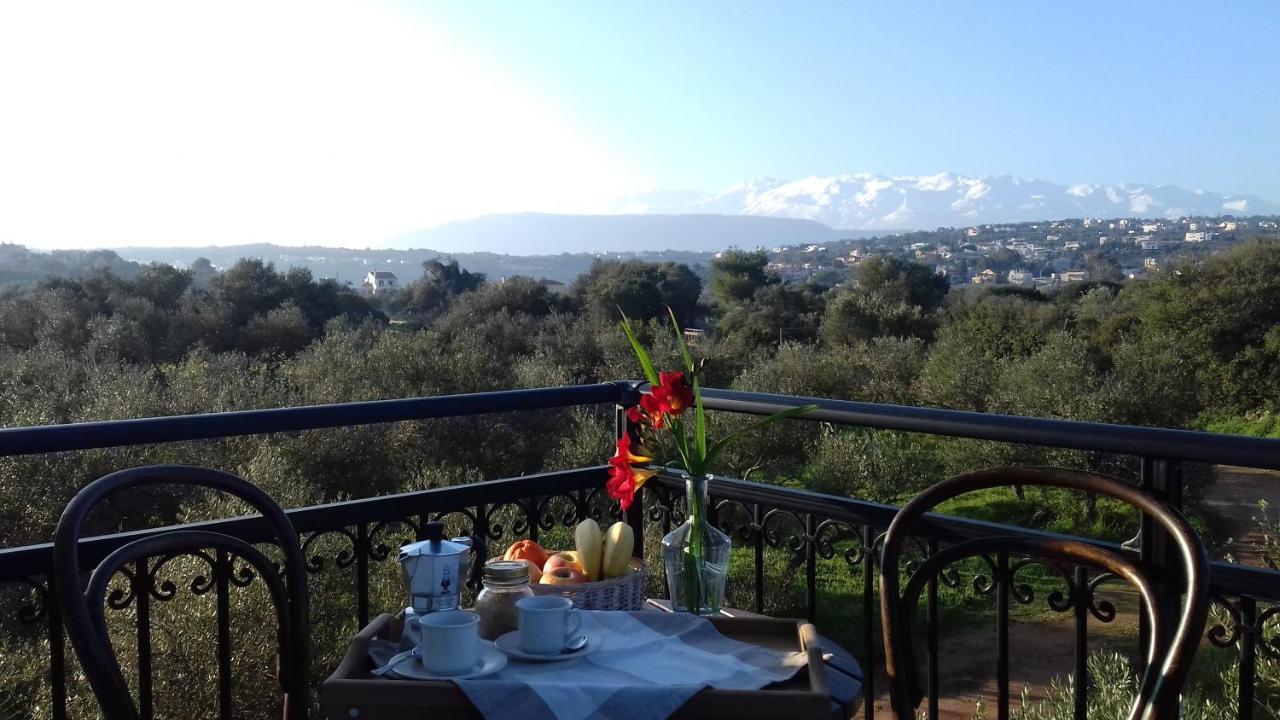 Manolo S Olive Farm, Apartment With Seaview Ханья Экстерьер фото